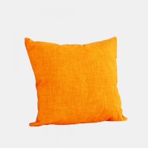 Dekoračnín polštář s výplní oranžový