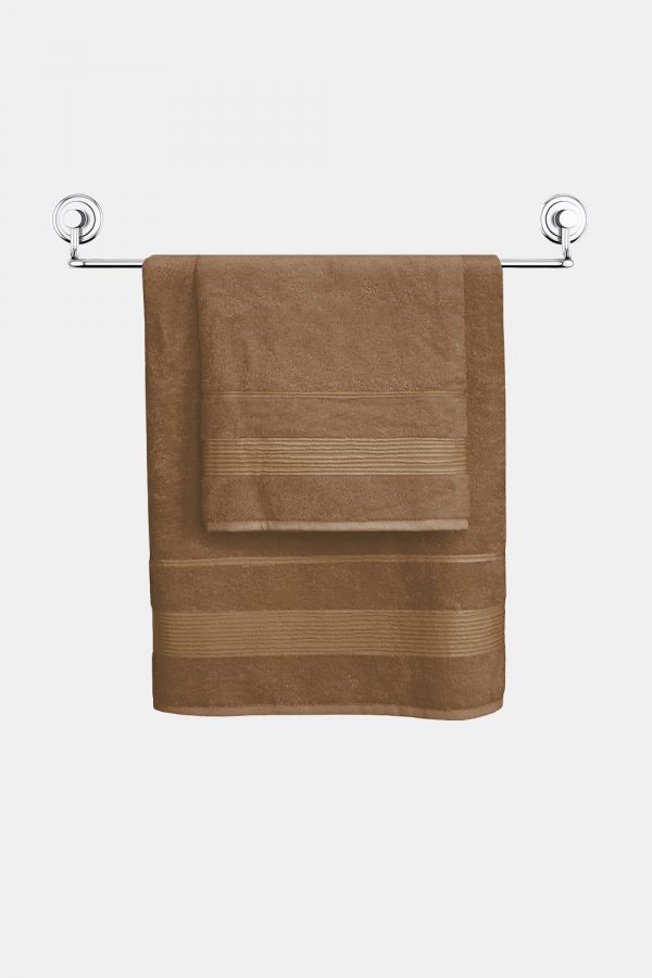 Bambusový ručník Moreno hnědý