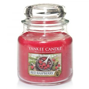 Yankee Candle svíčka Red Raspberry střední