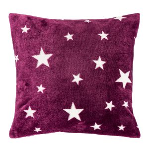 4Home Povlak na polštářek Stars violet  - Velikost40 x 40 cm- Barva fialová