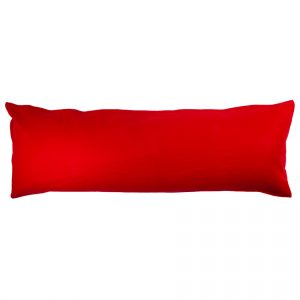 4Home Povlak na Relaxační polštář Náhradní manžel červená  - Velikost45 x 120 cm- Barva červená