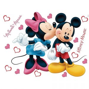 AG Art Samolepicí dekorace Minnie a Mickey