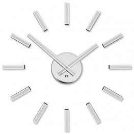 Designové nalepovací hodiny Future Time FT9400WH Modular white 40cm