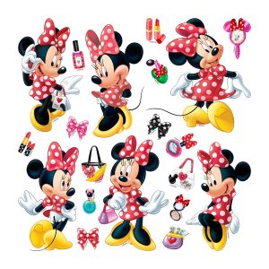 Samolepicí dekorace Minnie Mouse