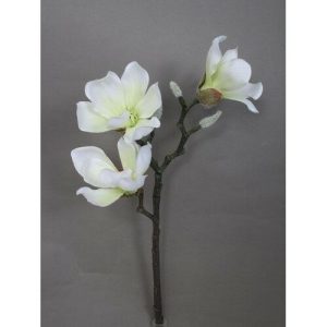 Umělá květina Magnolie bílá