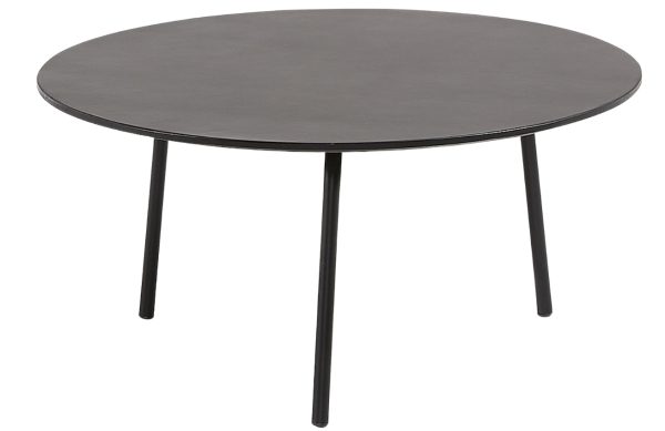 Černý betonový konferenční stolek Kave Home Mathis 70 cm  - Výška33