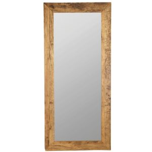 House Doctor Dřevěné závěsné zrcadlo Annie 210 cm  - Výška210 cm- Šířka 95 cm