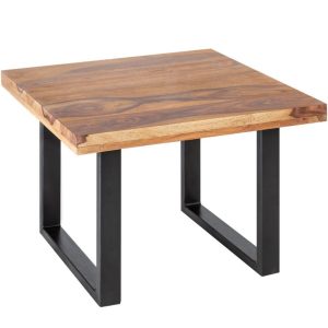 Moebel Living Masivní sheeshamový konferenční stolek Fabio 60 x 60 cm  - Výška45 cm- Šířka 60 cm