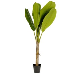 Umělá květina Kave Home Banana 160 cm  - Výška160 cm- Průměr 90 cm