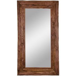 Nordic Living Masivní dřevěné závěsné zrcadlo Grane 101 x 180 cm  - Výška180 cm- Šířka 101 cm