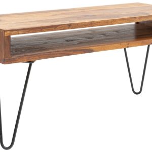 Moebel Living Masivní sheeshamový konferenční stolek Remus 100x50 cm  - Šířka100 cm- Výška 40 cm