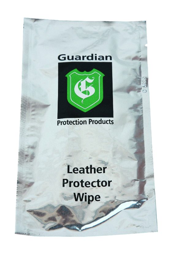 Ochranný ubrousek Guardian na kožené povrchy  - MateriálPlast- Barva Stříbrná