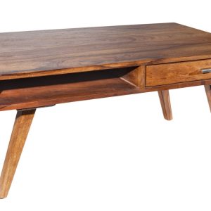 Moebel Living Masivní sheeshamový konferenční stolek Monteballo 100 x 55 cm  - Šířka100 cm- Výška 40 cm