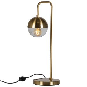 Hoorns Mosazná kovová stolní lampa Aayush  - Výška59 cm- Šířka 27 cm