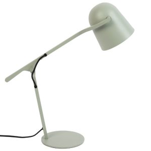 Šalvějově zelená kovová stolní lampa ZUIVER LAU  - Výška57