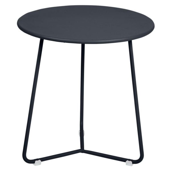 Černý kovový odkládací stolek Fermob Cocotte 34
