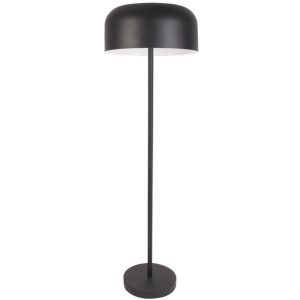 Time for home Černá kovová stojací lampa Ari 150 cm  - Výška150 cm- Průměr 42 cm