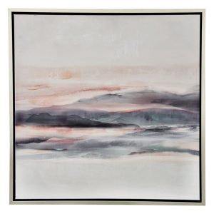 Pastelový abstraktní obraz Miotto Turolia 80 x 80 cm  - Výška80 cm- Šířka 80 cm