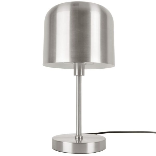Time for home Stříbrná kovová stolní lampa Ari  - Výška39