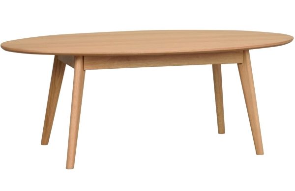 Dubový konferenční stolek ROWICO YUMI 130 x 65 cm  - Výška48 cm- Šířka 130 cm