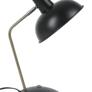 Time for home Černá kovová stolní lampa Earny  - Výška37