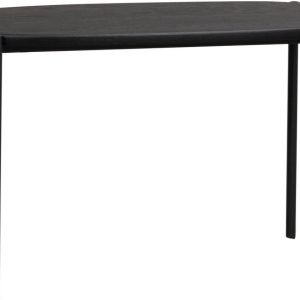 Černý dubový konferenční stolek ROWICO SKYE 80 x 40 cm  - Výška45 cm- Šířka 80 cm
