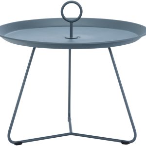 Tmavě modrý kovový konferenční stolek HOUE Eyelet 57