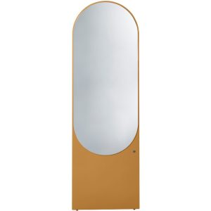 Hořčicově žluté lakované stojací zrcadlo Tom Tailor Color 170 x 55 cm  - Výška170 cm- Šířka 55 cm