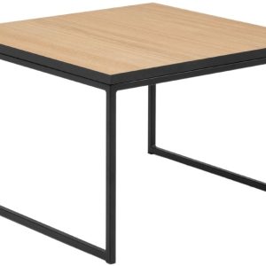 Dubový konferenční stolek MICADONI VELD 50 x 50 cm  - Šířka50 cm- Výška 35 cm
