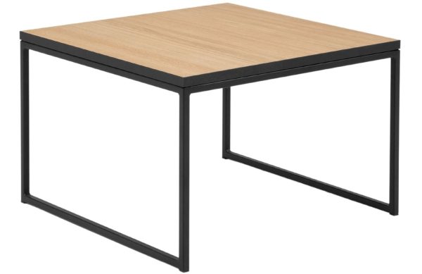 Dubový konferenční stolek MICADONI VELD 60 x 60 cm  - Šířka60 cm- Výška 42 cn