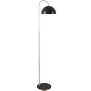 Time for home Černá kovová stojací lampa Lumiel 145 cm  - Výška145 cm- Průměr 25 cm