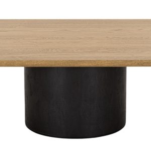 Dubový konferenční stolek Cioata Veneto 80 x 80 cm  - Výška35 cm- Šířka 80 cm