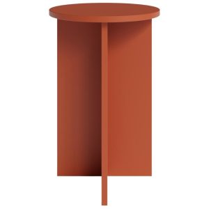 Červený vysoký odkládací stolek MOJO MINIMAL 39