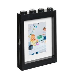 Černý fotorámeček LEGO® Storage 27 x 19 cm  - Výška26