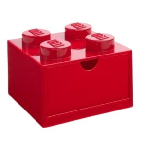 Červený úložný box LEGO® Storage 15
