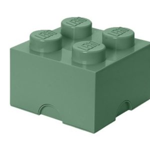 Zelený úložný box LEGO® Smart 25 x 25 cm  - Výška18 cm- Šířka 25 cm