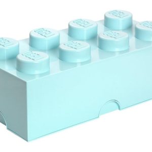 Tyrkysový úložný box LEGO® Smart 25 x 50 cm  - Výška18 cm- Šířka 50 cm