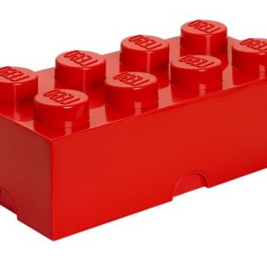 Červený úložný box LEGO® Smart 25 x 50 cm  - Výška18 cm- Šířka 50 cm