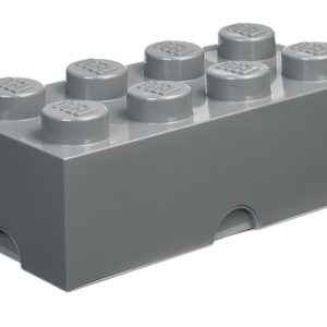 Šedý úložný box LEGO® Smart 25 x 50 cm  - Výška18 cm- Šířka 50 cm