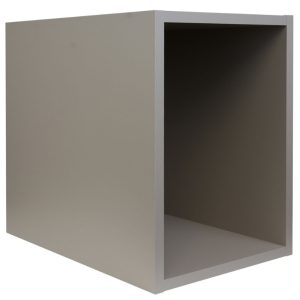 Šedý doplňkový box do skříně Quax Cocoon 33 x 48 cm  - Výška48 cm- Šířka 45 cm