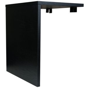 Černý dřevěný noční stolek Quax Hai-No-Ki 42 x 48 cm  - Výška42 cm- Šířka 34 cm