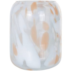 Bílá skleněná váza Richmond Charlot 18