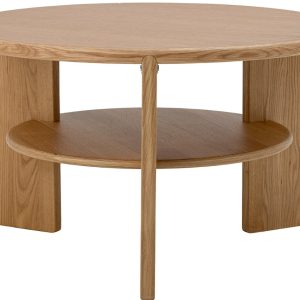 Dubový konferenční stolek Bloomingville Lourdes 72 cm  - výška41 cm- průměr 72 cm