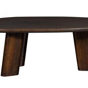 Hoorns Hnědý mangový konferenční stolek Rodlie 110 x 60 cm  - Výška40 cm- Šířka 110 cm