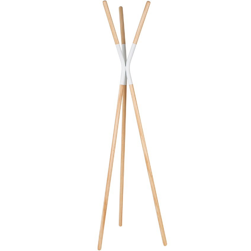 37449-1_bily-vesak-zuiver-pinnacle Bílý věšák ZUIVER PINNACLE - Šířka56 cm- Hloubka 59 cm