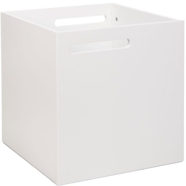 Bílý úložný box TEMAHOME Berlin 34 x 33 cm  - Výška34 cm- Šířka 34 cm