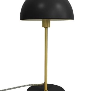 Time for home Černá kovová stolní lampa Lacy  - Výška39 cm- Stínidlo 20 cm