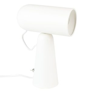 White Label Bílá stolní lampa WLL VESPER  - Výška26