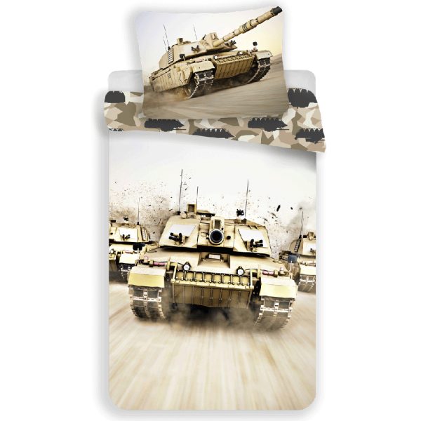 TP Bavlněné povlečení 140x200+70x90 Tank  - -