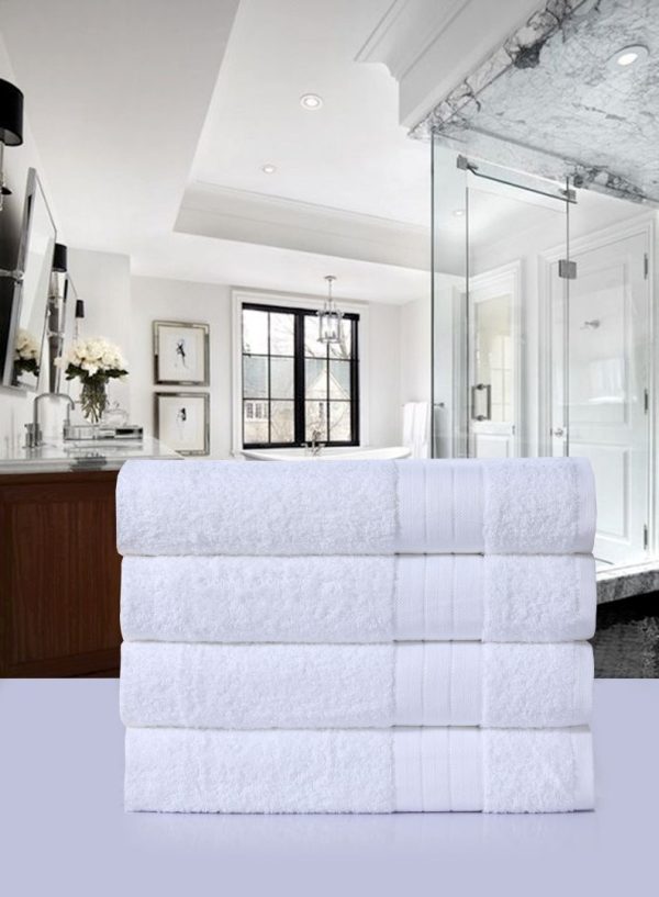 TP Dárkové balení froté ručníků 4 kusy - Bílá  - -